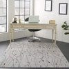 image:imageNourison Home Grafix Red 6 x 9 Area Rug Modern Botanical  Bed Room Living Room Dining Room Kitchen Easy Clean Non Shedding 6x9Grey