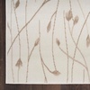 image:imageNourison Home Grafix Red 6 x 9 Area Rug Modern Botanical  Bed Room Living Room Dining Room Kitchen Easy Clean Non Shedding 6x9Ivory Beige