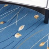 image:imageNourison Home Grafix Red 6 x 9 Area Rug Modern Botanical  Bed Room Living Room Dining Room Kitchen Easy Clean Non Shedding 6x9Light Blue