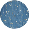 image:imageNourison Home Grafix Red 6 x 9 Area Rug Modern Botanical  Bed Room Living Room Dining Room Kitchen Easy Clean Non Shedding 6x9Light Blue
