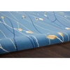 image:imageNourison Home Grafix Red 6 x 9 Area Rug Modern Botanical  Bed Room Living Room Dining Room Kitchen Easy Clean Non Shedding 6x9Light Blue