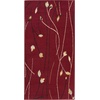 image:imageNourison Home Grafix Red 6 x 9 Area Rug Modern Botanical  Bed Room Living Room Dining Room Kitchen Easy Clean Non Shedding 6x9Red