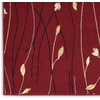 image:imageNourison Home Grafix Red 6 x 9 Area Rug Modern Botanical  Bed Room Living Room Dining Room Kitchen Easy Clean Non Shedding 6x9Red