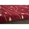 image:imageNourison Home Grafix Red 6 x 9 Area Rug Modern Botanical  Bed Room Living Room Dining Room Kitchen Easy Clean Non Shedding 6x9Red