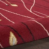 image:imageNourison Home Grafix Red 6 x 9 Area Rug Modern Botanical  Bed Room Living Room Dining Room Kitchen Easy Clean Non Shedding 6x9Red