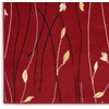 image:imageNourison Home Grafix Red 6 x 9 Area Rug Modern Botanical  Bed Room Living Room Dining Room Kitchen Easy Clean Non Shedding 6x9Red