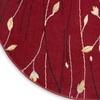 image:imageNourison Home Grafix Red 6 x 9 Area Rug Modern Botanical  Bed Room Living Room Dining Room Kitchen Easy Clean Non Shedding 6x9Red