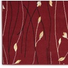 image:imageNourison Home Grafix Red 6 x 9 Area Rug Modern Botanical  Bed Room Living Room Dining Room Kitchen Easy Clean Non Shedding 6x9Red