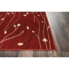 image:imageNourison Home Grafix Red 6 x 9 Area Rug Modern Botanical  Bed Room Living Room Dining Room Kitchen Easy Clean Non Shedding 6x9Red