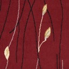 image:imageNourison Home Grafix Red 6 x 9 Area Rug Modern Botanical  Bed Room Living Room Dining Room Kitchen Easy Clean Non Shedding 6x9Red