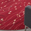 image:imageNourison Home Grafix Red 6 x 9 Area Rug Modern Botanical  Bed Room Living Room Dining Room Kitchen Easy Clean Non Shedding 6x9Red
