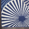 image:imageNourison Home Grafix White 3 x 5 Area Rug  Easy Clean Non Shedding Bed Room Living Room Dining Room Kitchen 3 x 5Navy