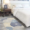 image:imageNourison Home Grafix White 3 x 5 Area Rug  Easy Clean Non Shedding Bed Room Living Room Dining Room Kitchen 3 x 5White
