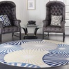 image:imageNourison Home Grafix White 3 x 5 Area Rug  Easy Clean Non Shedding Bed Room Living Room Dining Room Kitchen 3 x 5White