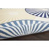 image:imageNourison Home Grafix White 3 x 5 Area Rug  Easy Clean Non Shedding Bed Room Living Room Dining Room Kitchen 3 x 5White