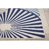 image:imageNourison Home Grafix White 3 x 5 Area Rug  Easy Clean Non Shedding Bed Room Living Room Dining Room Kitchen 3 x 5White