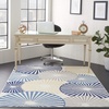 image:imageNourison Home Grafix White 3 x 5 Area Rug  Easy Clean Non Shedding Bed Room Living Room Dining Room Kitchen 3 x 5White