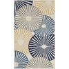 image:imageNourison Home Grafix White 3 x 5 Area Rug  Easy Clean Non Shedding Bed Room Living Room Dining Room Kitchen 3 x 5White