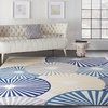 image:imageNourison Home Grafix White 3 x 5 Area Rug  Easy Clean Non Shedding Bed Room Living Room Dining Room Kitchen 3 x 5White