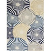 image:imageNourison Home Grafix White 3 x 5 Area Rug  Easy Clean Non Shedding Bed Room Living Room Dining Room Kitchen 3 x 5White
