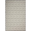image:imageNourison Home Grafix White Blue 53 x Round Area Rug  Easy Clean Non Shedding Bed Room Living Room Dining Room Kitchen 5 x RoundWhiteGrey