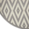 image:imageNourison Home Grafix White Blue 53 x Round Area Rug  Easy Clean Non Shedding Bed Room Living Room Dining Room Kitchen 5 x RoundWhiteGrey
