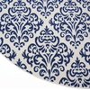 image:imageNourison Home Grafix White Blue 8 x Round Area Rug  Easy Clean Non Shedding Bed Room Living Room Dining Room Kitchen 8 x Round