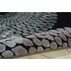image:imageNourison Home Graphic Illusions Grey 79 x 1010 Area Rug  Easy Clean Non Shedding Bed Room Living Room Dining Room Kitchen 8 x 11Black
