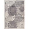 image:imageNourison Home Graphic Illusions Grey 79 x 1010 Area Rug  Easy Clean Non Shedding Bed Room Living Room Dining Room Kitchen 8 x 11Grey