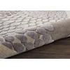 image:imageNourison Home Graphic Illusions Grey 79 x 1010 Area Rug  Easy Clean Non Shedding Bed Room Living Room Dining Room Kitchen 8 x 11Grey