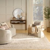 image:imageNourison Home Harbor Ivory Blue 710 x 10 Area Rug  Easy Clean Non Shedding Bed Room Living Room Dining Room Kitchen 8 x 10Beige