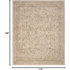 image:imageNourison Home Harbor Ivory Blue 710 x 10 Area Rug  Easy Clean Non Shedding Bed Room Living Room Dining Room Kitchen 8 x 10Beige