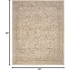 image:imageNourison Home Harbor Ivory Blue 710 x 10 Area Rug  Easy Clean Non Shedding Bed Room Living Room Dining Room Kitchen 8 x 10Beige