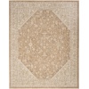 image:imageNourison Home Harbor Ivory Blue 710 x 10 Area Rug  Easy Clean Non Shedding Bed Room Living Room Dining Room Kitchen 8 x 10Mocha