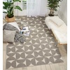 image:imageNourison Home Harper Geometric Grey 8 x 10 AreaRug EasyCleaning Non Shedding Bed Room Living Room Dining Room Kitchen 8x10Grey