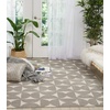 image:imageNourison Home Harper Geometric Grey 8 x 10 AreaRug EasyCleaning Non Shedding Bed Room Living Room Dining Room Kitchen 8x10Grey