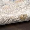 image:imageNourison Home Heirloom Blend Ivory Multicolor 8 x 10 Area Rug  Easy Clean Non Shedding Bed Room Living Room Dining Room Kitchen 8 x 10Grey
