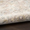 image:imageNourison Home Heirloom Blend Ivory Multicolor 8 x 10 Area Rug  Easy Clean Non Shedding Bed Room Living Room Dining Room Kitchen 8 x 10Ivory Multicolor