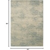 image:imageNourison Home Home Maya 0 Mineral 53 x 75 Area Carpet Washproof Non Shedding Bed Room Living Room Dining Room Kitchen 5x7Mineral