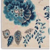 image:imageNourison Home Home Tranquil TRA02 6 x 9 TurquoiseIvoryLight Blue