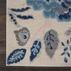 image:imageNourison Home Home Tranquil TRA02 6 x 9 TurquoiseIvoryLight Blue