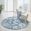 image:imageNourison Home Home Tranquil TRA02 6 x 9 TurquoiseTurquoise