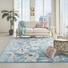 image:imageNourison Home Home Tranquil TRA02 6 x 9 TurquoiseTurquoise