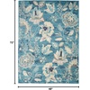 image:imageNourison Home Home Tranquil TRA02 6 x 9 TurquoiseTurquoise