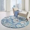 image:imageNourison Home Home Tranquil TRA02 6 x 9 TurquoiseTurquoise