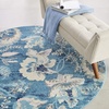 image:imageNourison Home Home Tranquil TRA02 6 x 9 TurquoiseTurquoise