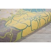 image:imageNourison Home Home amp Garden Green 79 x 1010 Area Rug  Easy Clean Non Shedding Bed Room Living Room Dining Room Kitchen 8 x 11Green