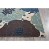 image:imageNourison Home Home amp Garden Green 79 x 1010 Area Rug  Easy Clean Non Shedding Bed Room Living Room Dining Room Kitchen 8 x 11Light Blue