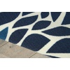 image:imageNourison Home Home amp Garden IndoorOutdoor Multicolor 44 x 63 Area rug Easy cleaning Non Shedding Bed Room Living Room Dining Room Kitchen 4x6Blue