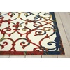 image:imageNourison Home Home amp Garden IndoorOutdoor Multicolor 53 x 75 Area rug Easy cleaning Non Shedding Bed Room Living Room Dining Room Kitchen 5x7Multi Color